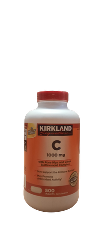 Viên uống bổ sung vitamin C Kirkland Signature Vitamin C 1000mg  (500 viên )