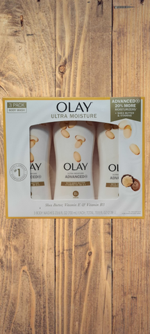 Sữa tắm Olay Ultra Moisture Plus Body Wash 23.6oz/3pk ( lố 3 chai)