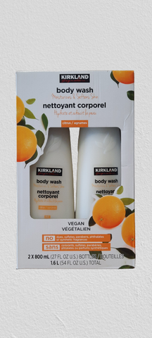 Sữa Tắm Kirkland Signuature Natural Citrus Body Wash 2/27oz