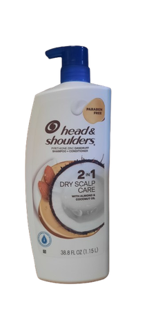 Head & Shoulders Anti-Dandruff Dry Scalp Care Coconut & almond  38.8 oz