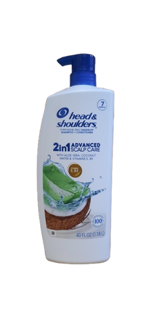 Head & Shoulder 2in1 Aloe & Coconut  40oz ( 1.18 lít)