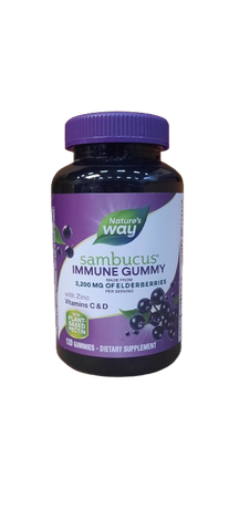 Kẹo dẻo tăng cường đề kháng Nature's Way Sambucus Immune Gummy, 120 Gummies