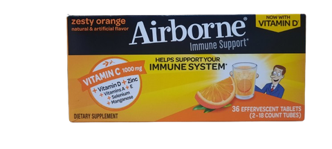 Viên sủi C Airborne Immune Support, 36 Effervescent Tablets