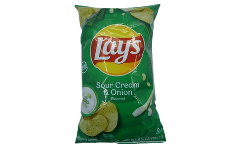 Bánh Snack Lay'S Potato Chips, Sour Cream & Onion 6.5Oz