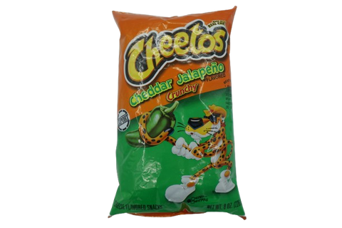 Bánh Snack Cheetos Cheddar & Jalapeno,  Crunchy 8Oz