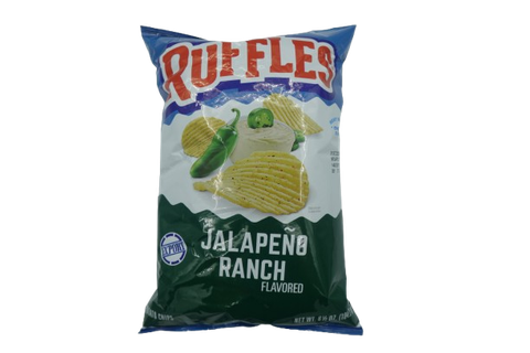 Bánh Snack Frito-Lay Ruffles Jalapeno Ranch 6.5 Oz