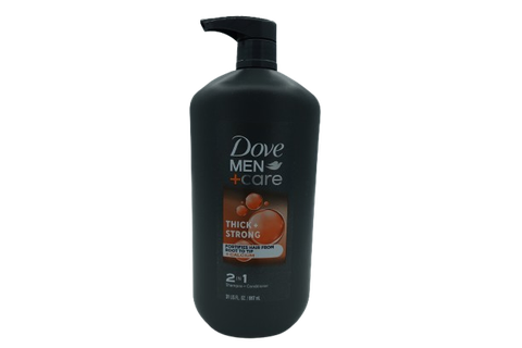 Dầu gội và xả Dove Men 2 In 1 Shampoo & Cd Thick To Strong With Pump 31.0 Oz