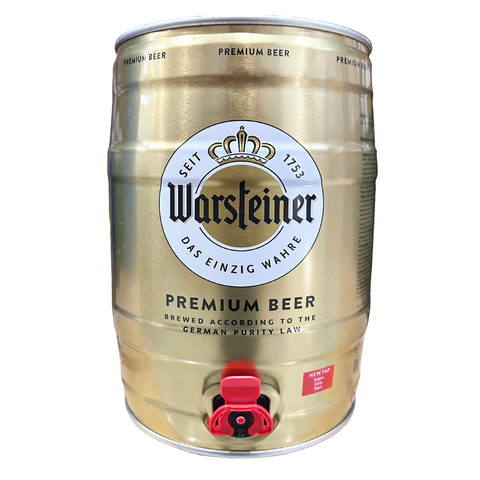 Warsteiner Pilsener Beer Keg 5L