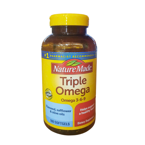    Nature Made Triple Omega, 180 Softgels