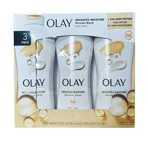 Olay Advanced Moisture Renewal Blend Body Wash, 3/23.6 oz