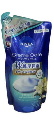 Sữa tắm Nivea Cream Care Body Wash British Royal Lily Scent Refill 360ml