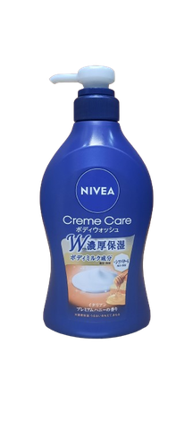 Sữa tắm  Nivea Cream Care Body Wash Honey Scent Pump 480ml