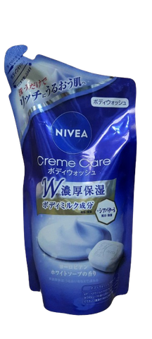 Sữa tắm Nivea Cream Care Body Wash European White Scent Refill 360ml
