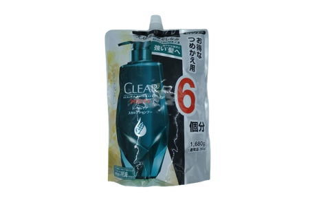 CLEAR FOR MEN SHAMPOO REFILL 1680g