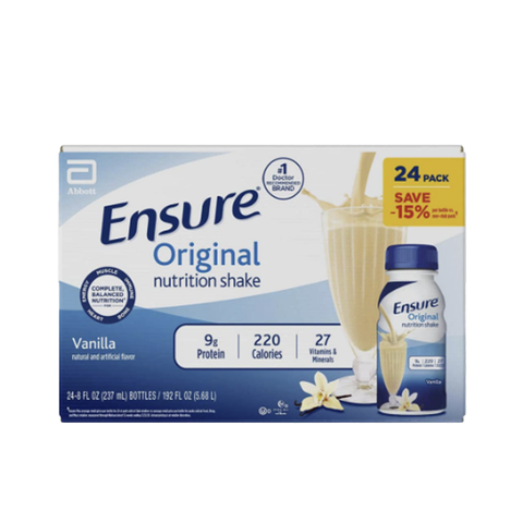 Ensure Original Nutrition Shake  Vanilla 24/8oz
