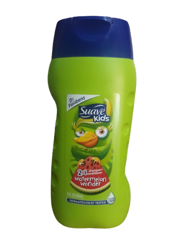 DẦU GỘI+ XẢ (SUAVE SHAMPOO 2N1 KIDS WATERMELON12oz )