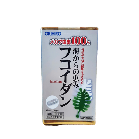 ORIHIRO Fucoidan Seaweed Power 90 tablets