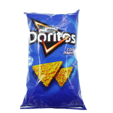 Doritos Tortilla Chips, Cool Ranch 7Oz