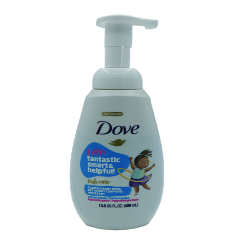 Dove Kids Foam Body Wash Cotton Candy 13.5 Oz