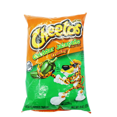 Cheetos Cheddar & Jalapeno,  Crunchy 8Oz