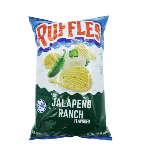 Frito-Lay Ruffles Jalapeno Ranch 6.5 Oz