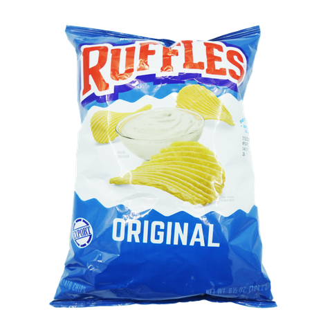 Ruffles Potato Chips, Reg 6.5Oz