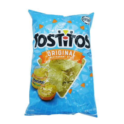 Tostitos White Corn Tortilla Chips, Rstc 10Oz