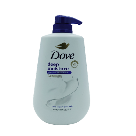 Dove Body Wash Deep Moisture with Pump 30.6 OZ