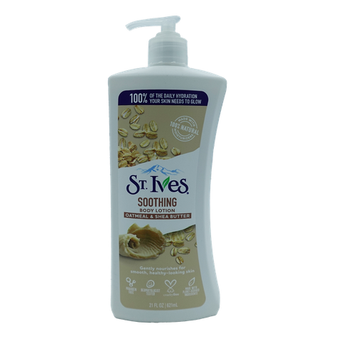 St_Ives Lotion Oatmeal And Shea Butter 21.0 Oz