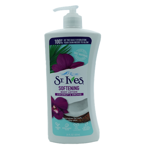 St_Ives Softening Body Lotion Coconut And Orchid 21.0 Oz
