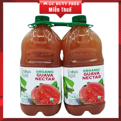Grown Right Organic Guava Nectar, 2/64oz ( lốc 2 chai)