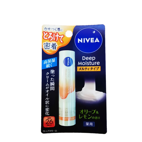 Nivea Deep Moisture Lip Melty Olive & Lemon 2.2g