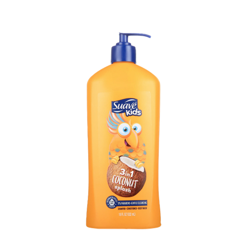 Suave Kids 3N1  Coconut Smoother 18 Oz