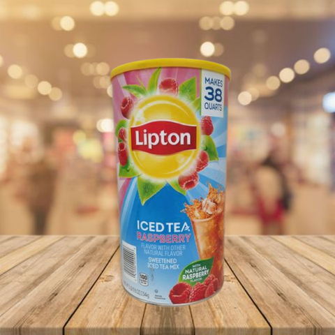 Bột Trà Dâu Lipton Raspberry Iced Tea Mix 89.8oz