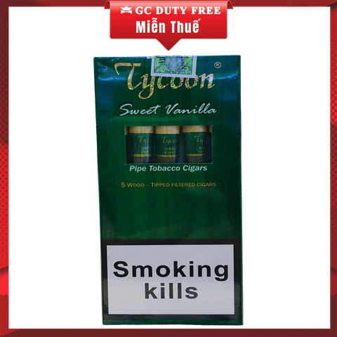 Tycoon Wood Tipped 5's - Sweet Vanilla