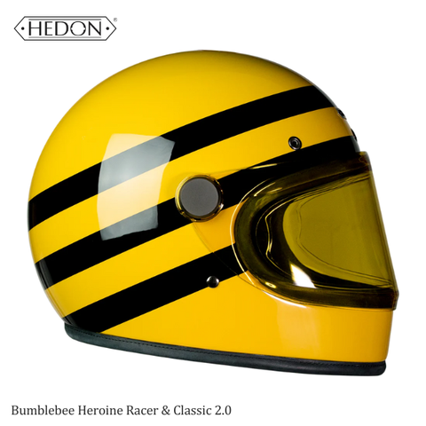 Nón Hedon Bumblebee Heroine Racer & Classic 2.0 | Made To Order