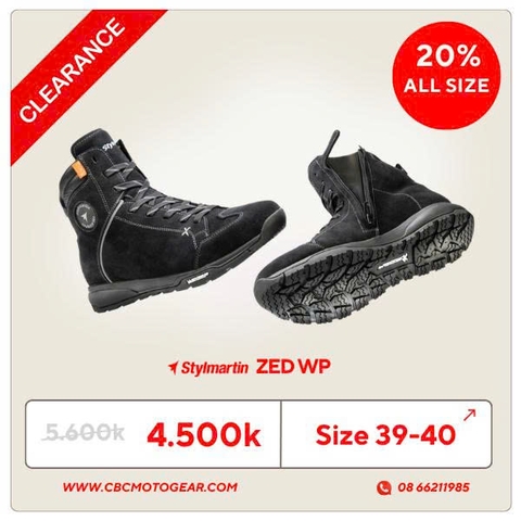 STYLMARTIN ZED WP BLACK