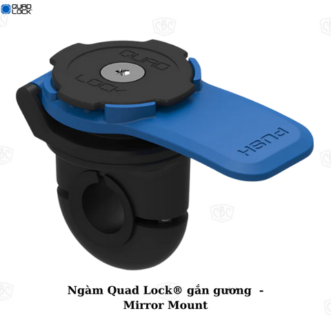 Ngàm Gắn Gương Quadlock - Mirror Mount