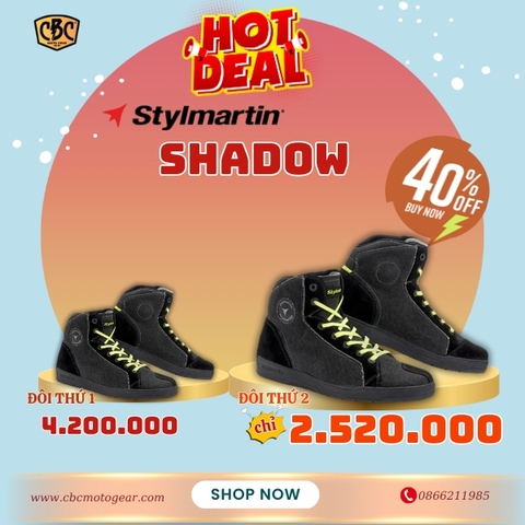 STYLMARTIN SHADOW BLACK