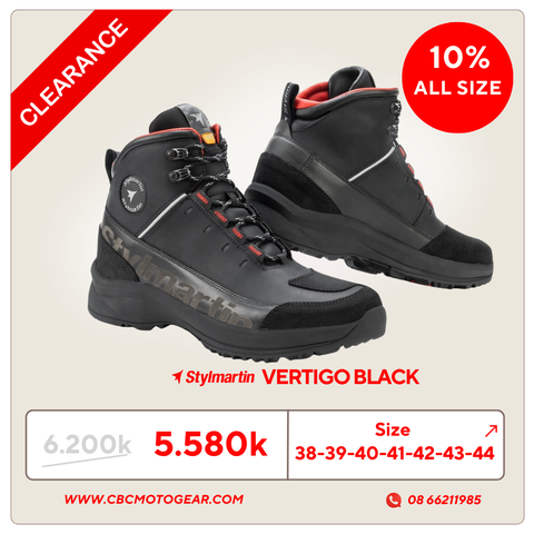 STYLMARTIN VERTIGO WP BLACK