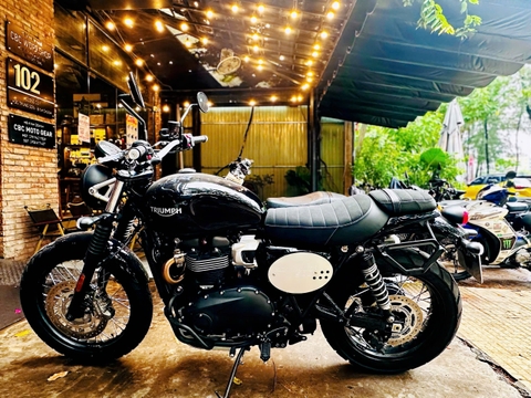 Khung túi Sw-Motech V-LOC cho Triumph Speed Twin 900/ Scrambler 900  - Trái