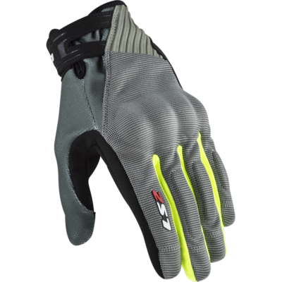 Găng Tay Bảo Hộ Dart 2 Man LS2 - Grey Yellow