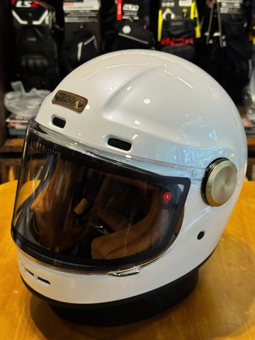 Nón Fullface BULLDOG Shiba - TRẮNG