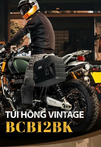 Túi hông Loboo Vintage 12BK