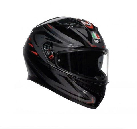 Nón Bảo HIểm AGV K3 SYTH BLACK/RED