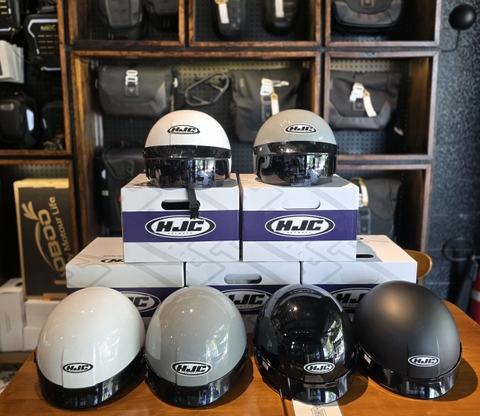 Nón Bảo Hiểm HJC nửa đầu - Trắng