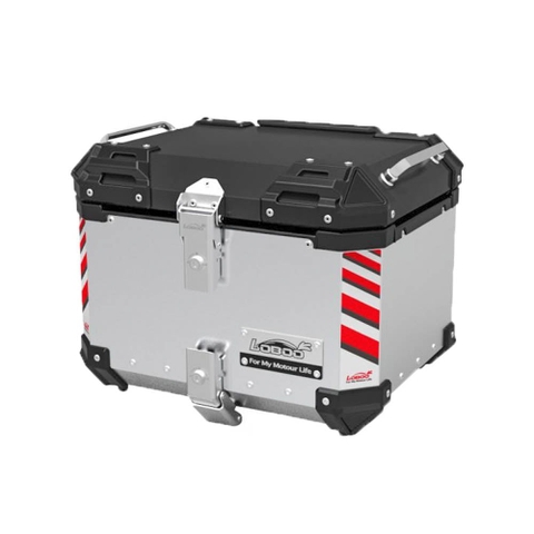 Thùng Top Loboo Pike Tracker 36 lít - Bạc