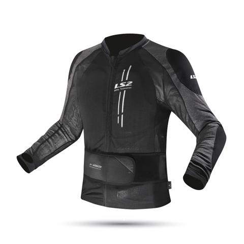 Áo Bảo Hộ Moto LS2 X Armor - Black Silver