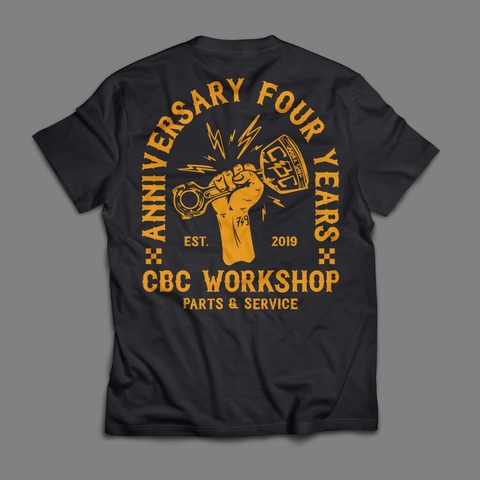 Áo thun CBC Bản kỉ niệm 4 Năm