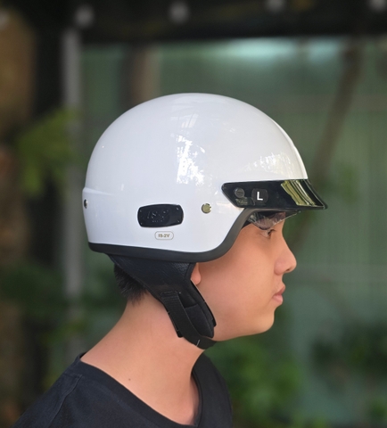 Nón Bảo Hiểm HJC nửa đầu - Đen Nhám